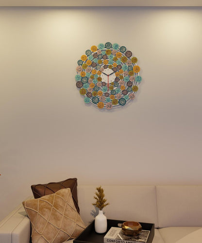 99 Names of Allah Metal Islamic Wall Clock. Islamic Art. Islamic Wall Art Arabic Calligraphy Muslim Home Decor Ramadan Decoration Eid Gift