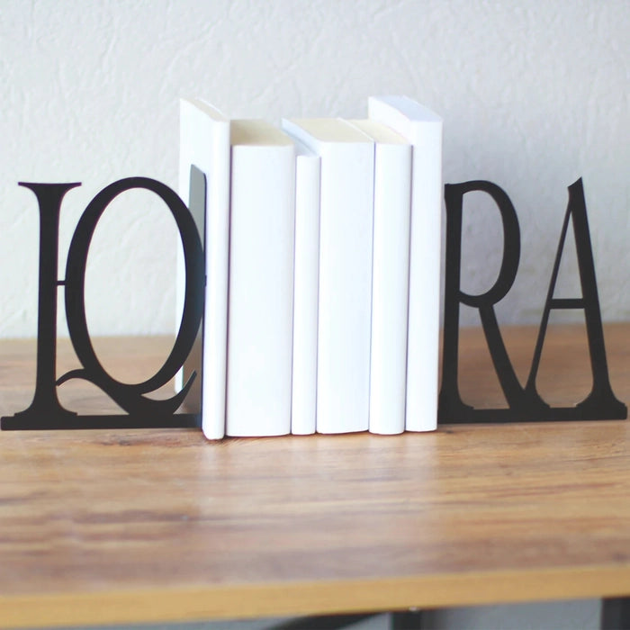 Iqra Metal Bookend | Islamic Art | Islamic Home Decor | Table Decor