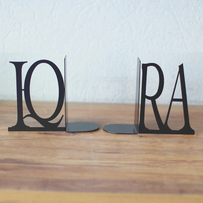 Iqra Metal Bookend | Islamic Art | Islamic Home Decor | Table Decor